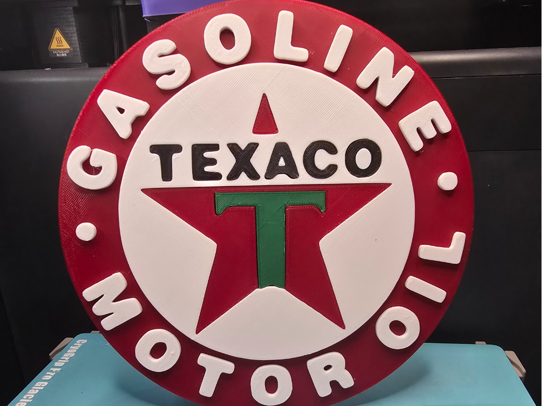 Vintage Texaco Wall Sign