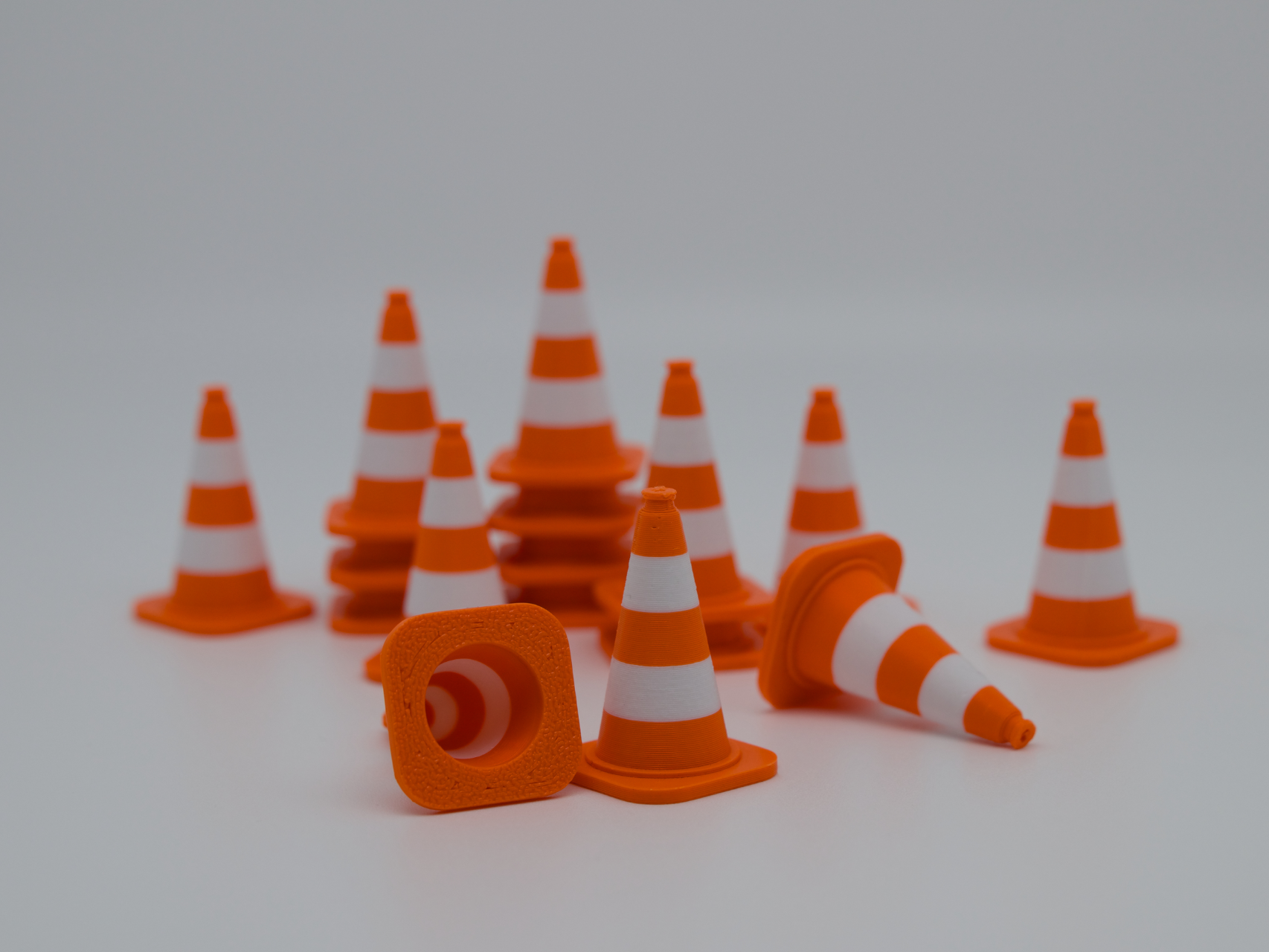 1:18 Scale Small Traffic Cone
