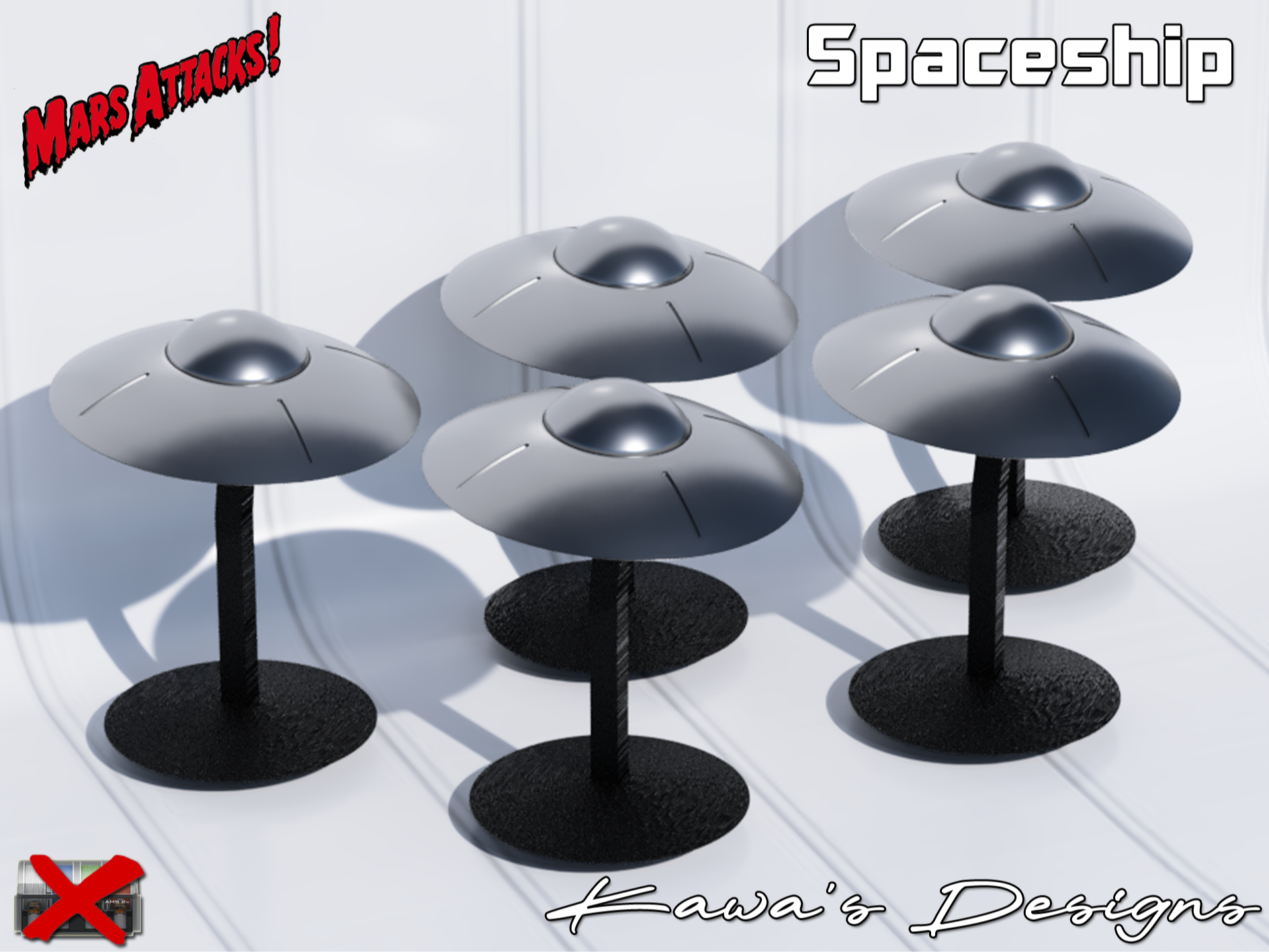 Mars Attacks! Spaceship