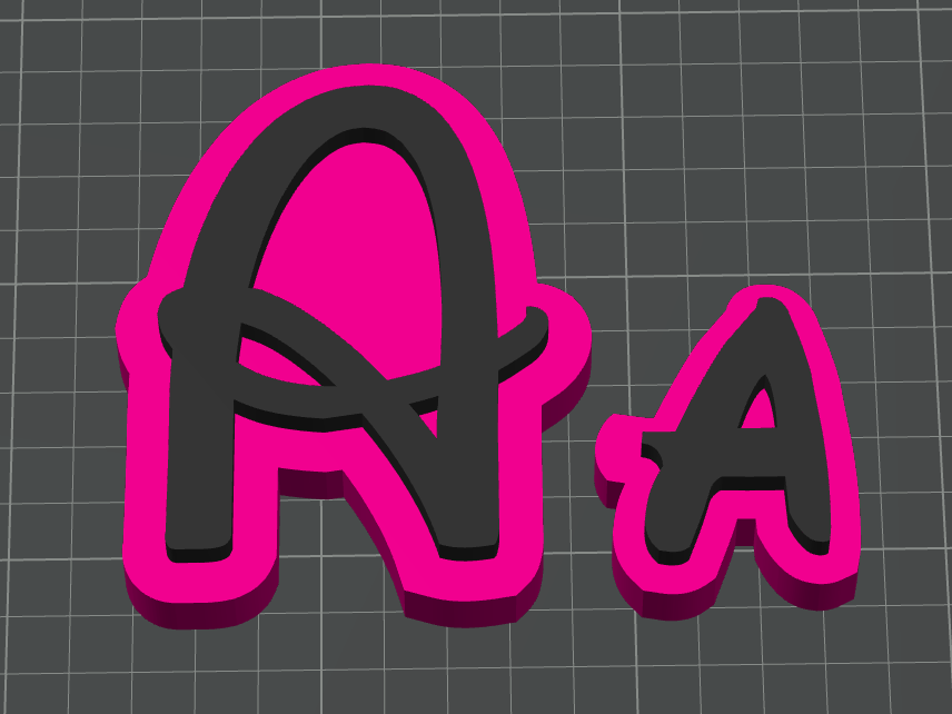 Disney Buchstaben komplettes ABC