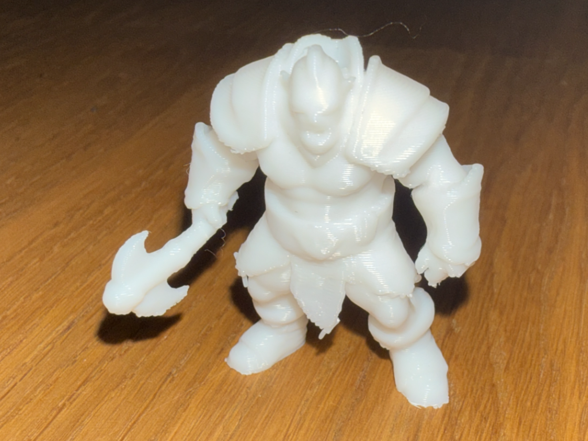 Orc-Krieger Miniatur – „Blutspalter“
