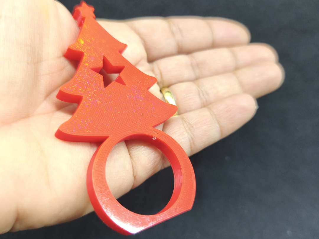 Porta Guardanapos Árvore de Natal