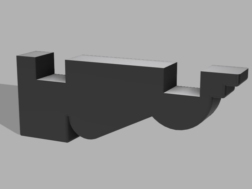 Southwestern Style Corbel Filament Spool Shelf