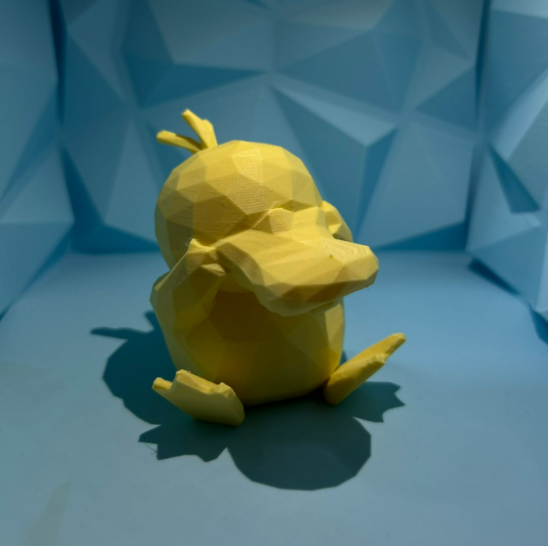 Low Poly Psyduck Pokemon