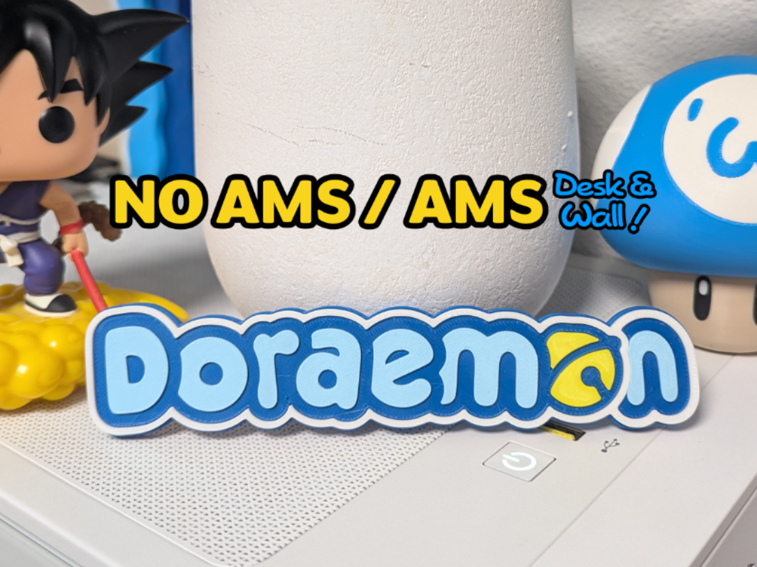 Doraemon Logo (NO AMS/AMS)