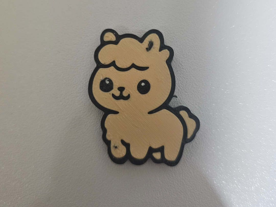 Kawaii Animal Magnet Collection - llama