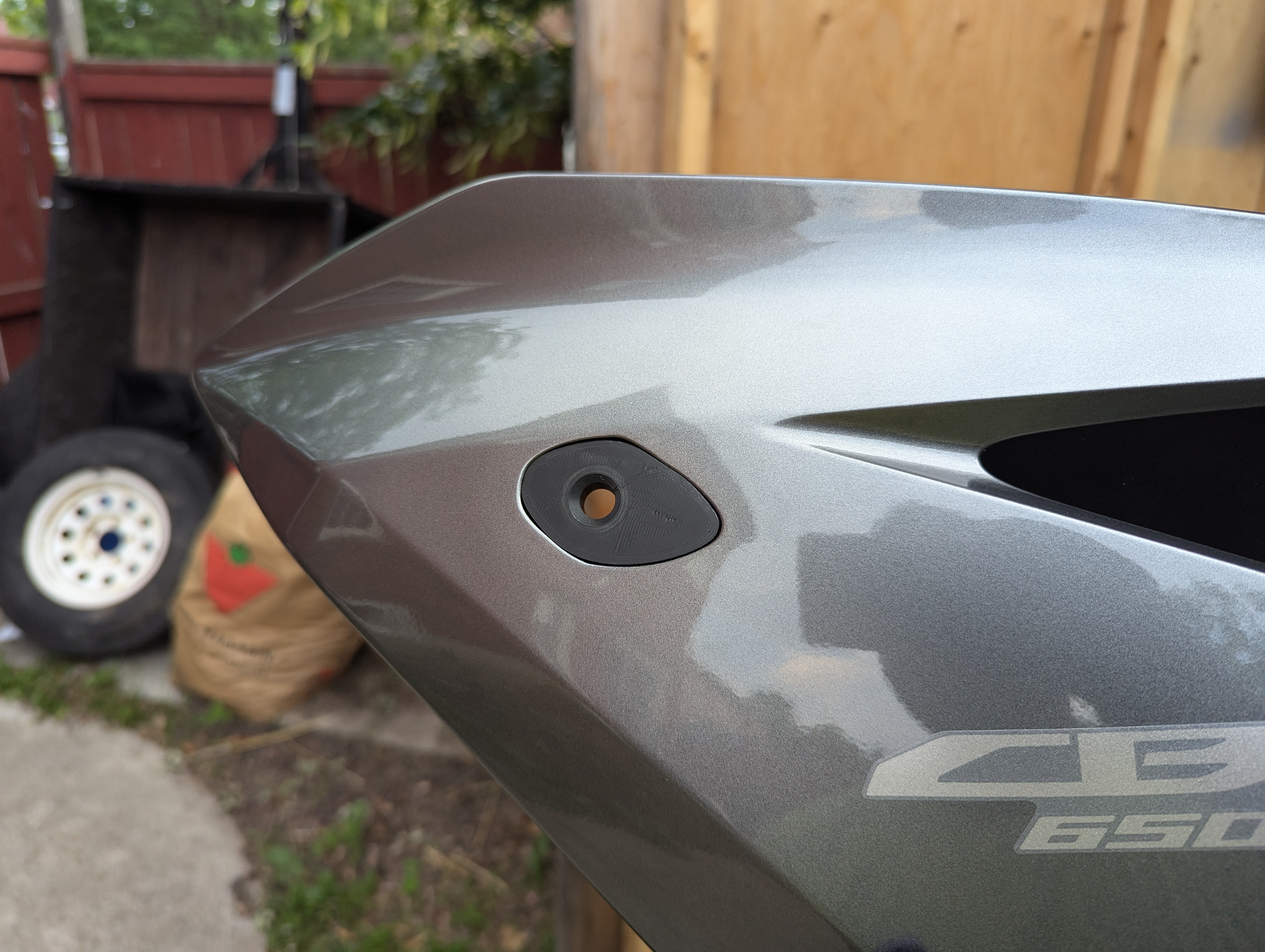 CBR650F Blinker Flush Mount
