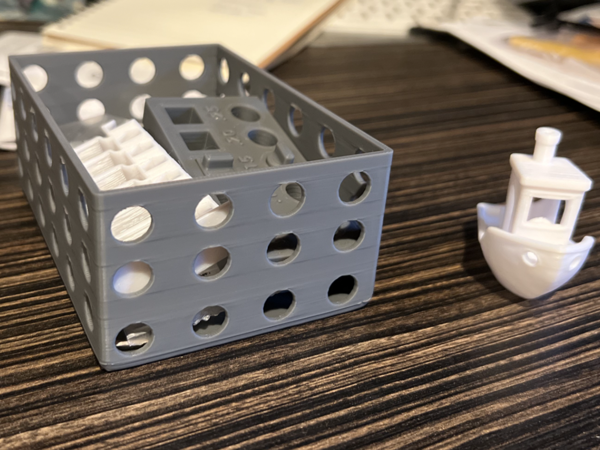 Sleek Storage Bin