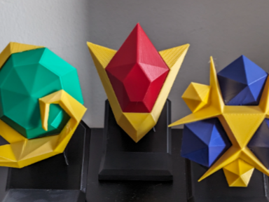 Spiritual Stones Remixed wall mounts