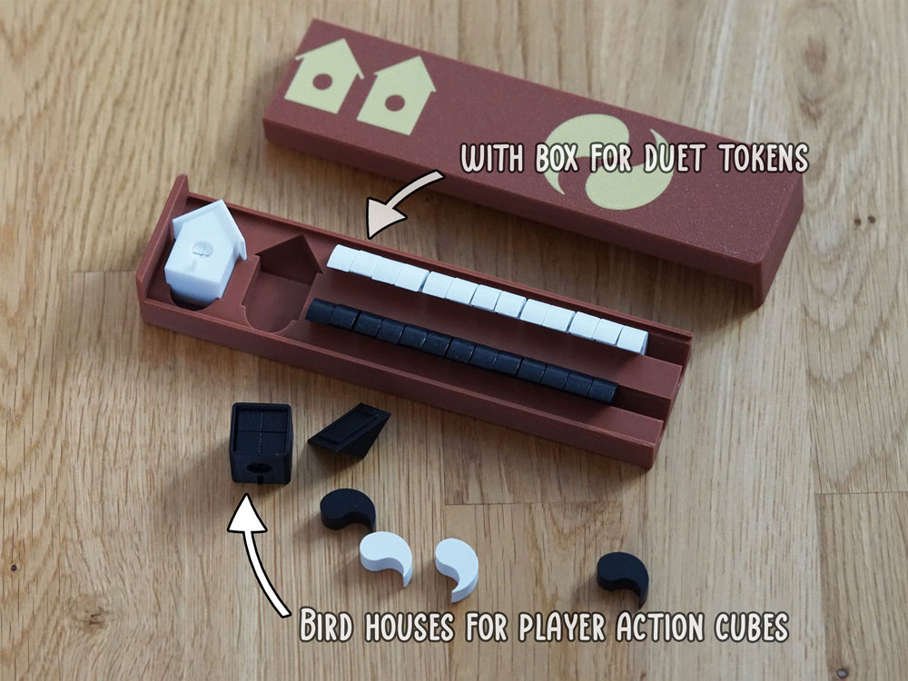 Wingspan Asia Player/Duet Token Box for 2/7 Player