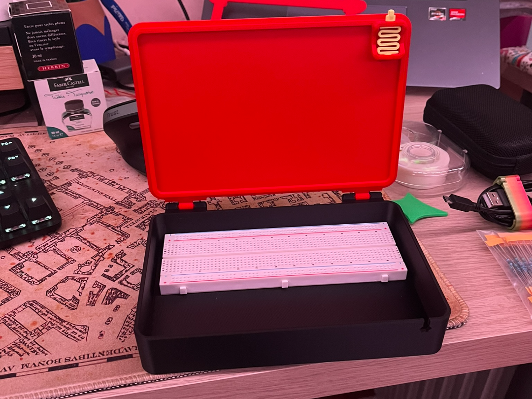Caja con cierre