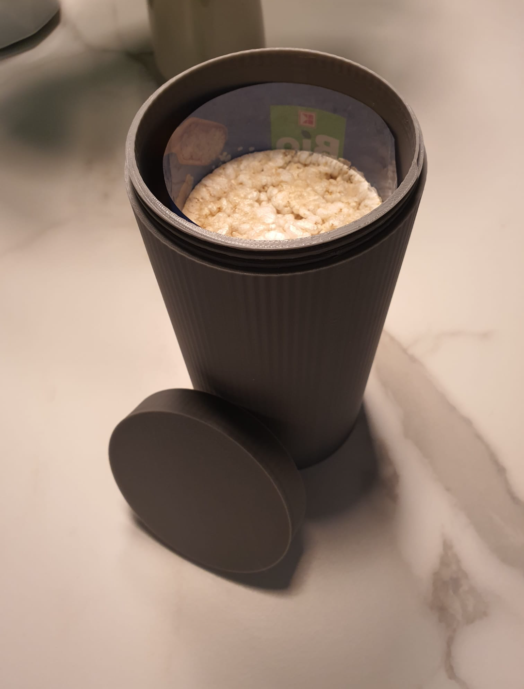 Reiswaffel box Behälter rice cake box