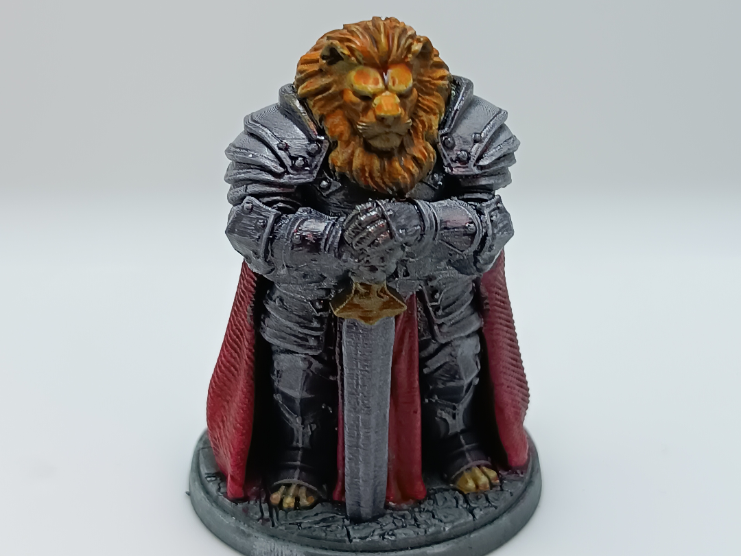 Supportless Lion Knight
