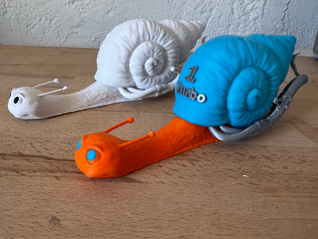 Turbo 1  die verrückte Rennschnecke