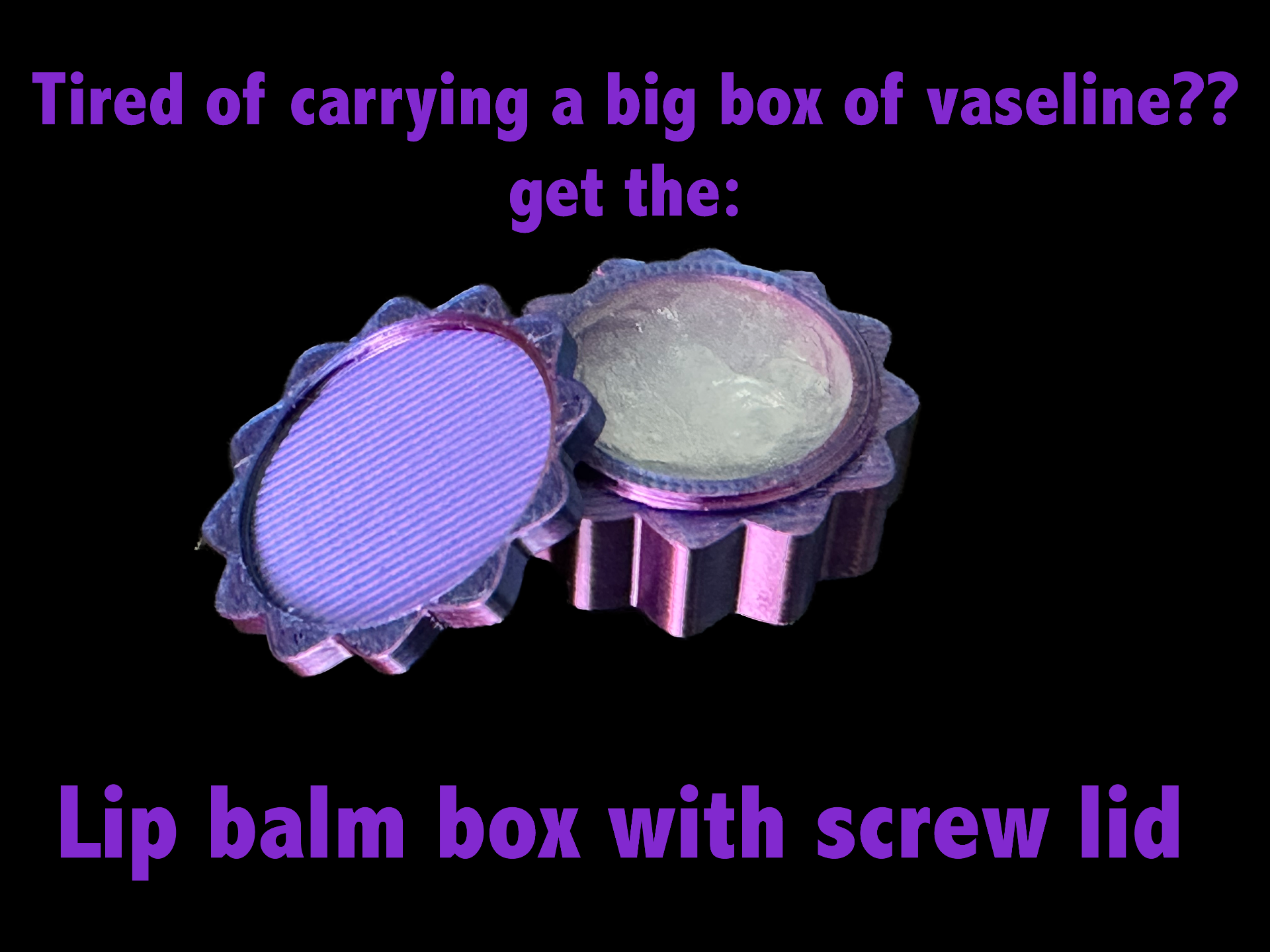 Small lipbalm box