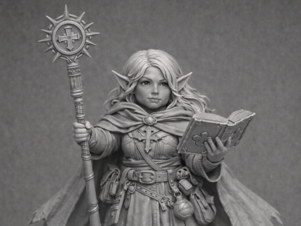 DND Elf Dwarf