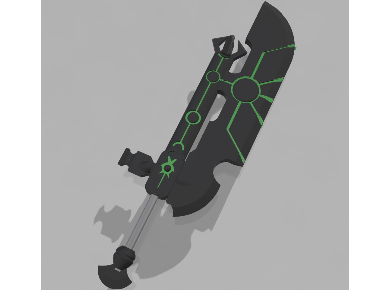 40K Necron hyperphase sword full scale