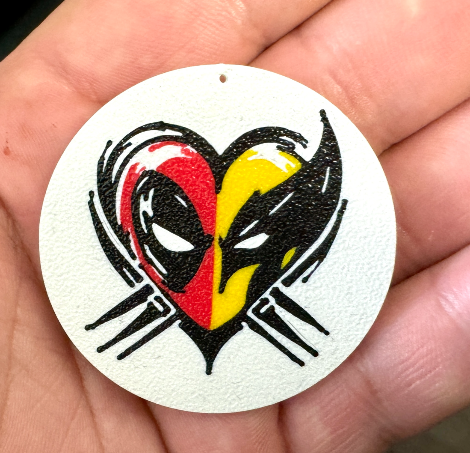 Deadpool & Wolverine keychain