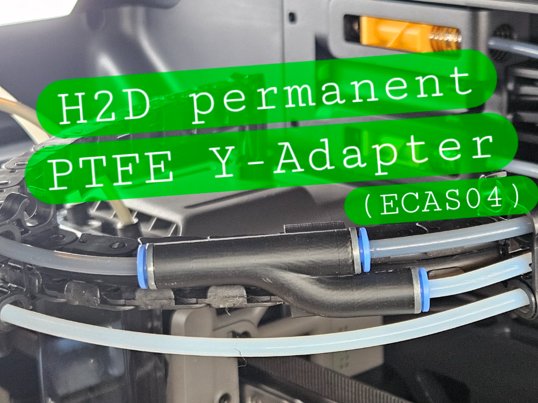 H2D interner Y-Adapter für PTFE (ECAS04-Kopplung)