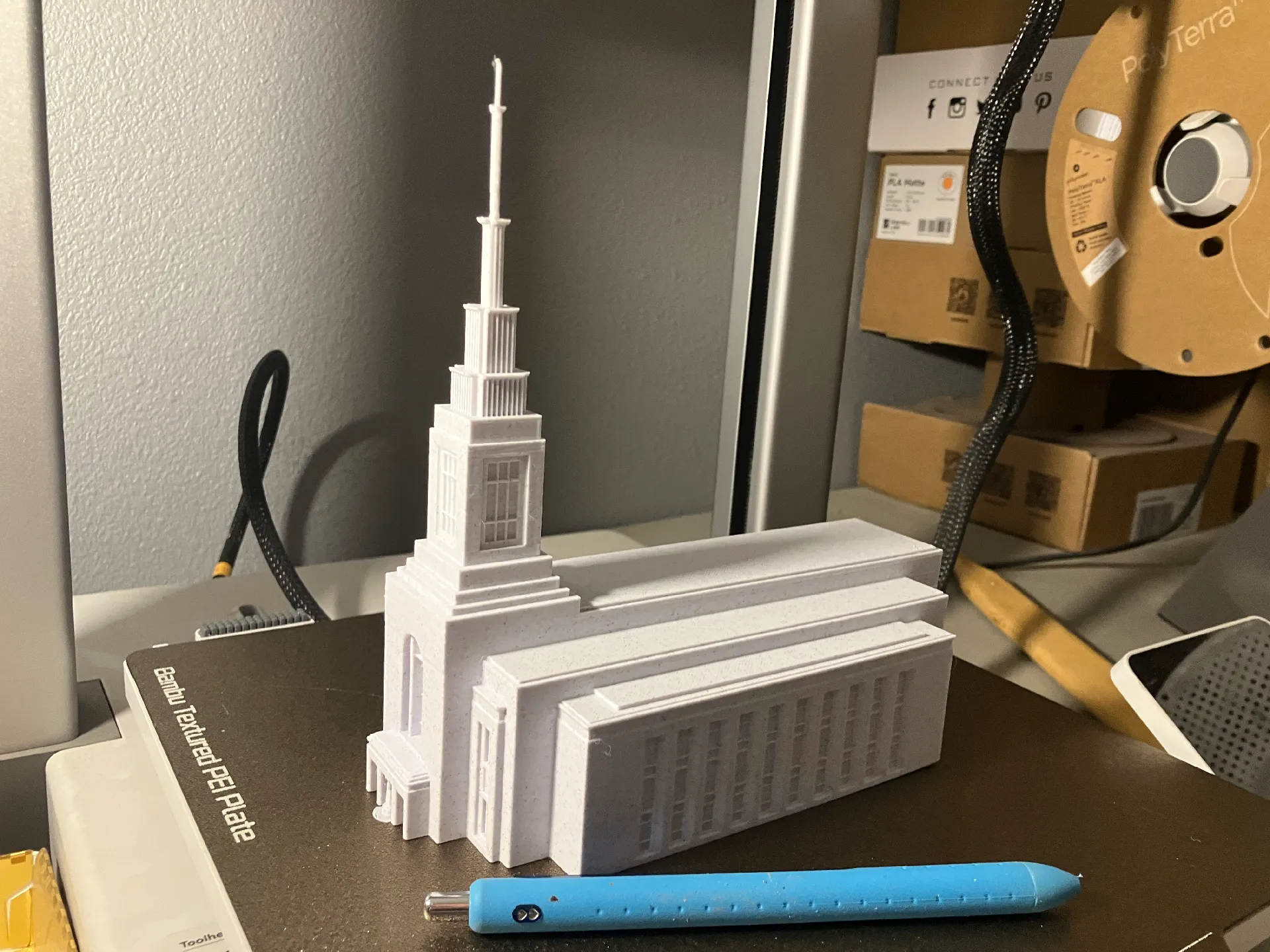 Burley Temple Hollow w/Updated steeple