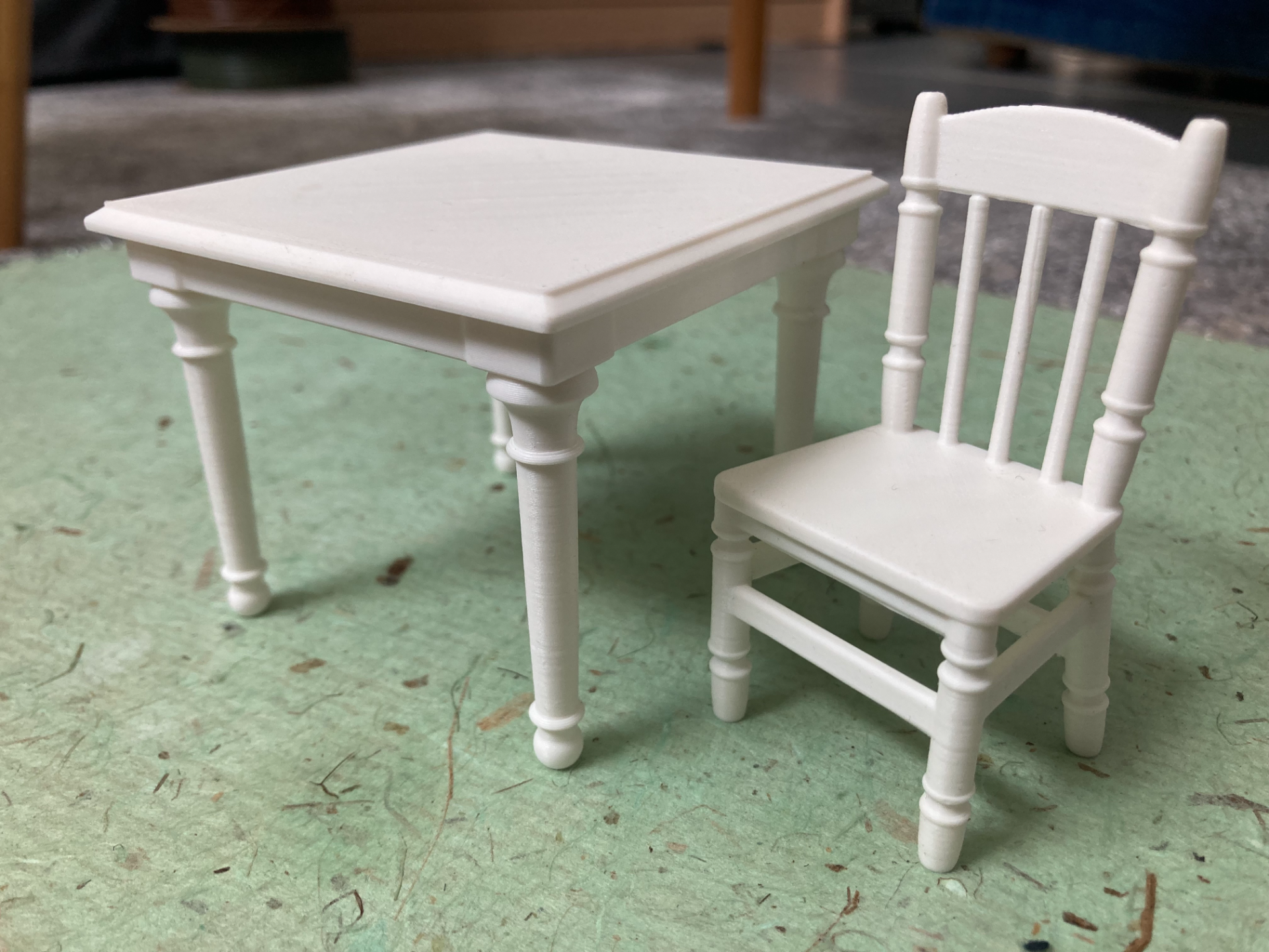 Table and chair set