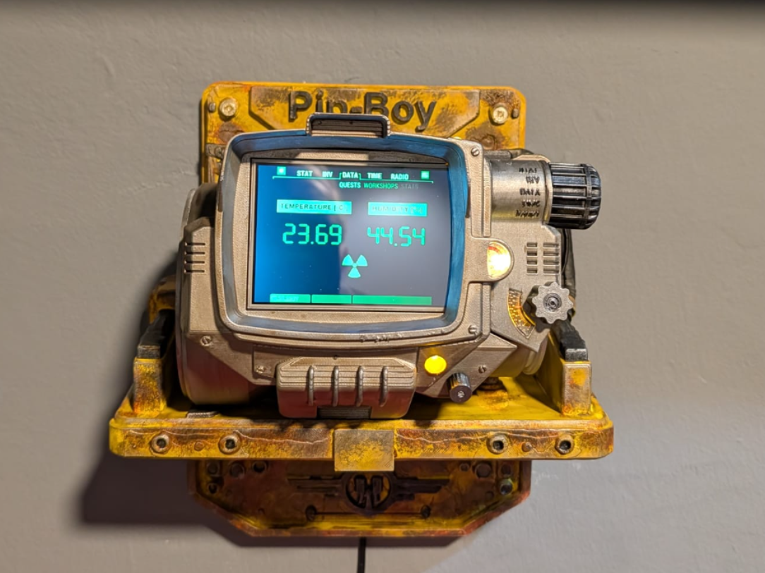 Pip Boy Wandhalterung