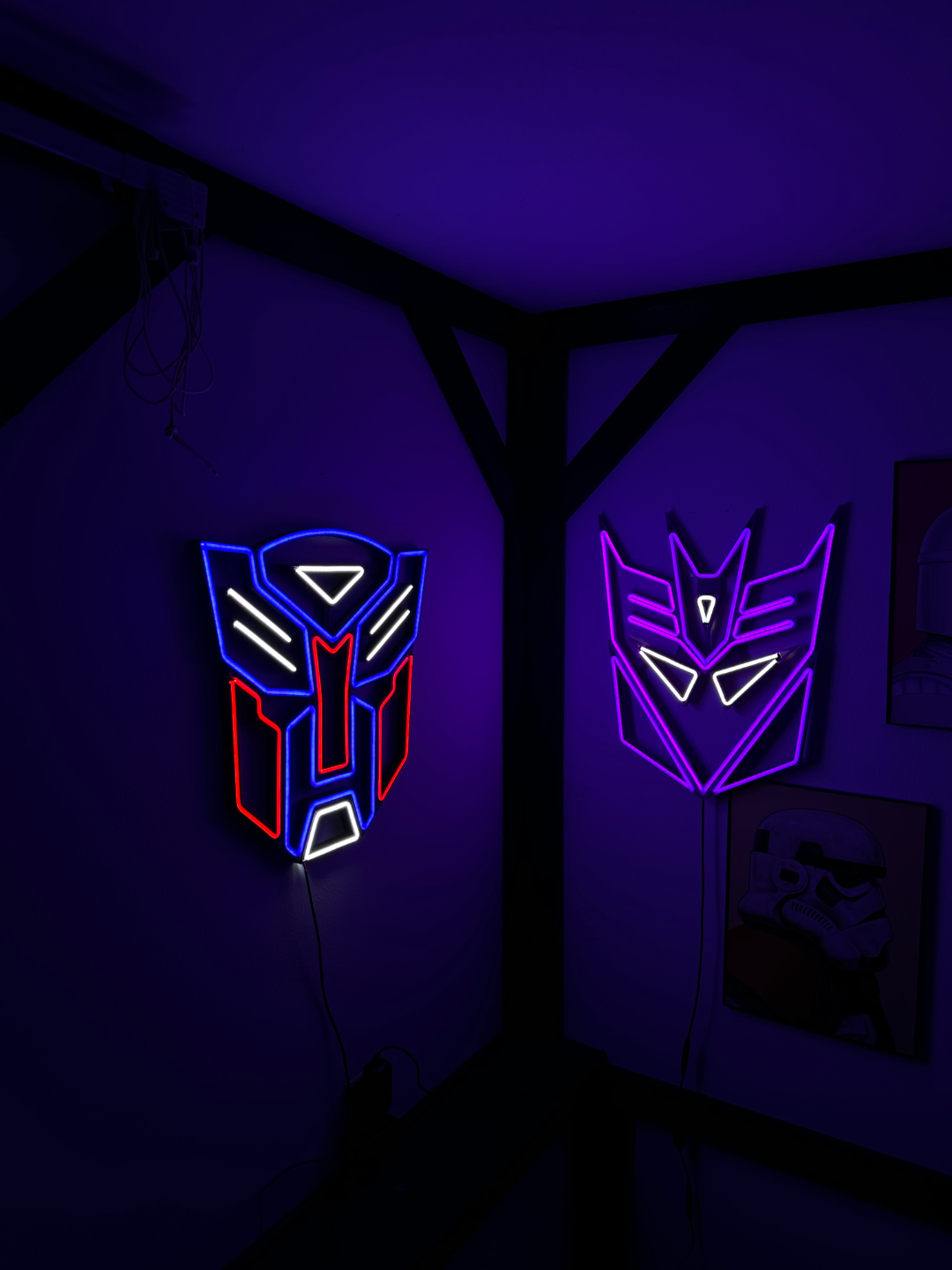 Decepticons Transformers Neon LED sign