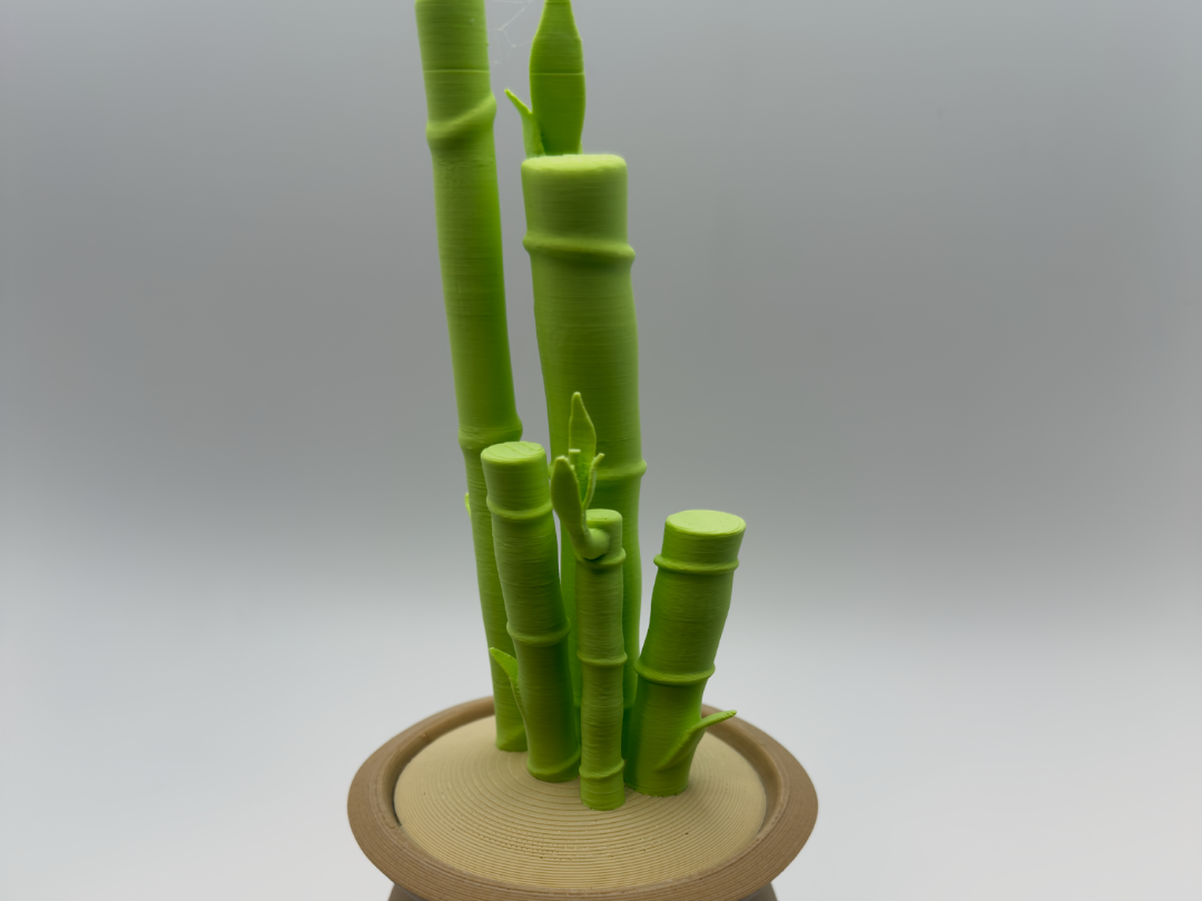 macetero de bambu