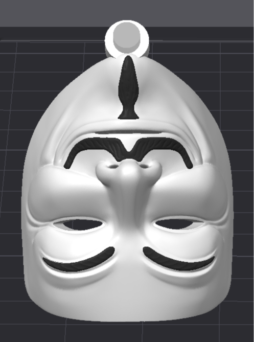 V for Vendetta Mask Keychain