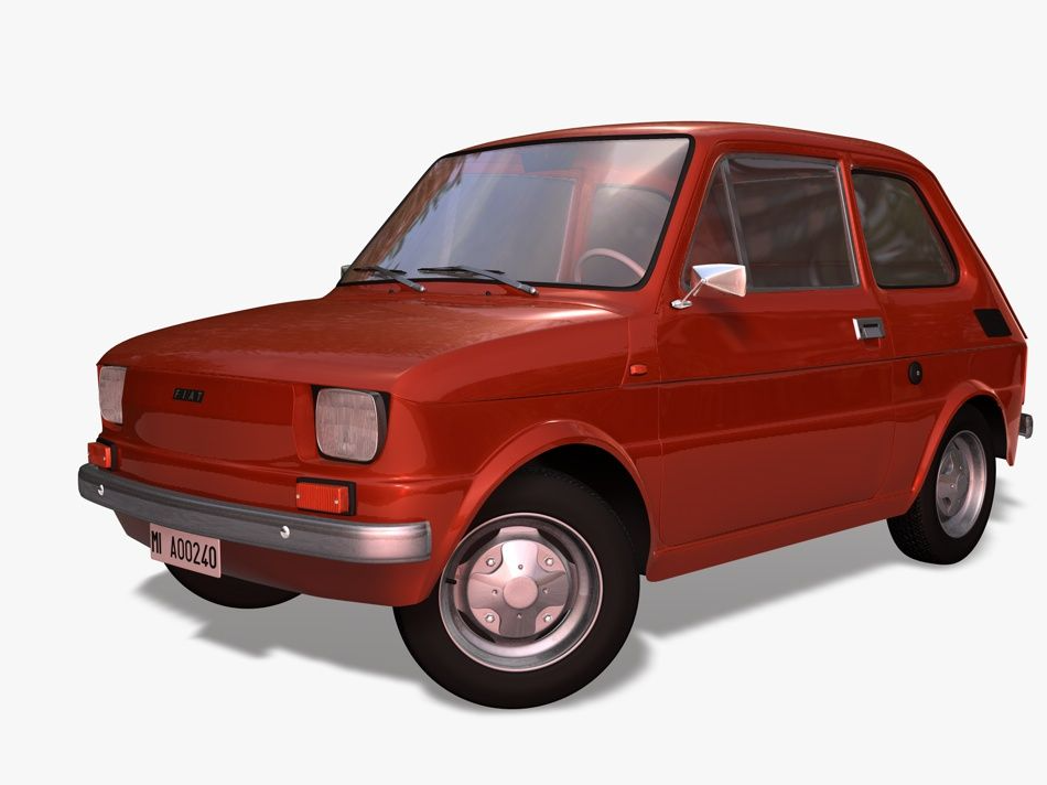Fiat 126 - kit parts