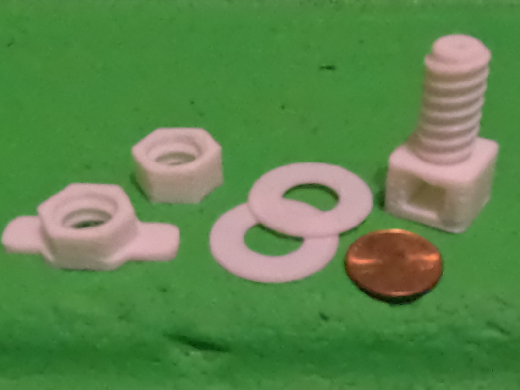 Eye Bolt with Nut or Wing Nut Washers