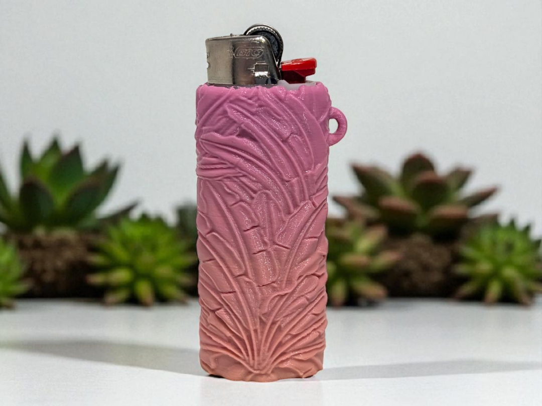 Pineapple Lighter Case Keychain