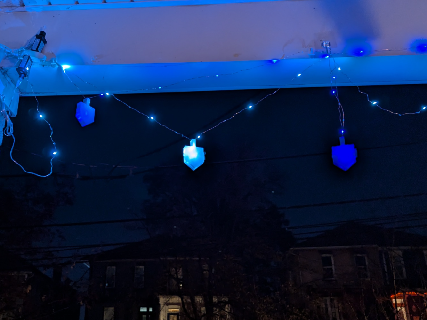 Hannukah House Lights