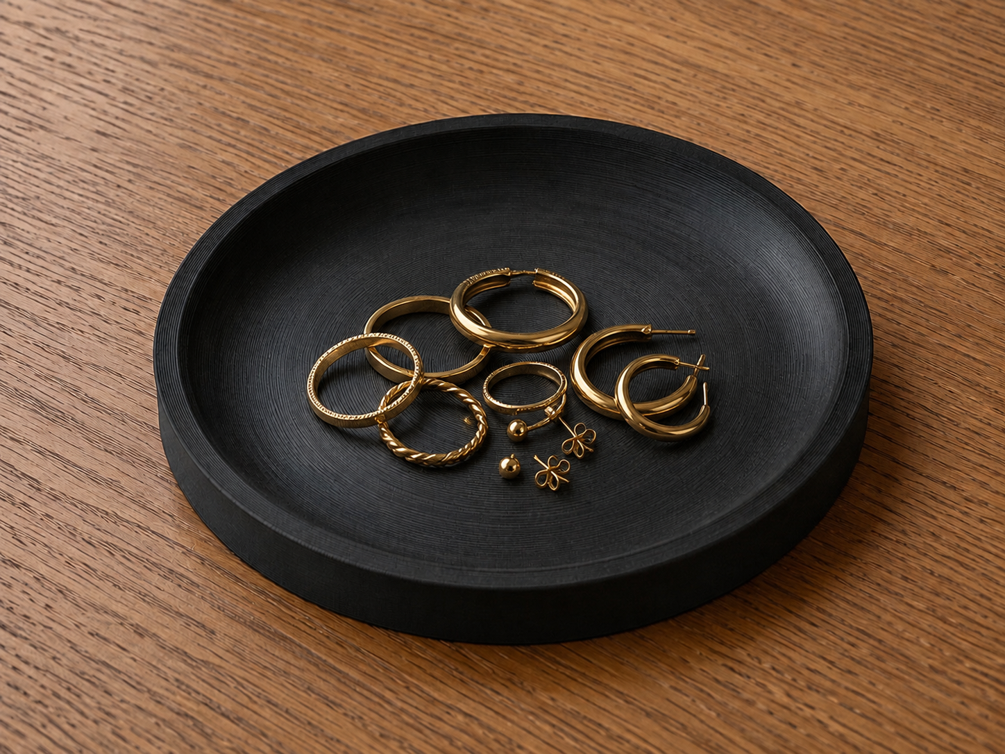 Jewelry dish round