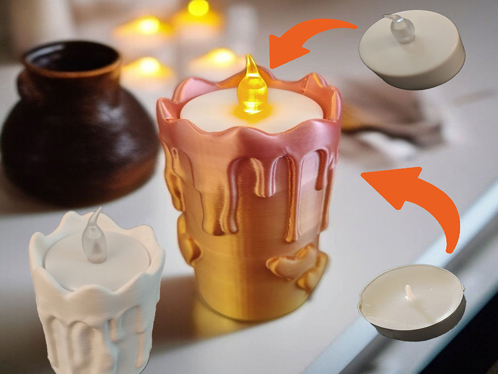 Romantic Drip Candle Holder