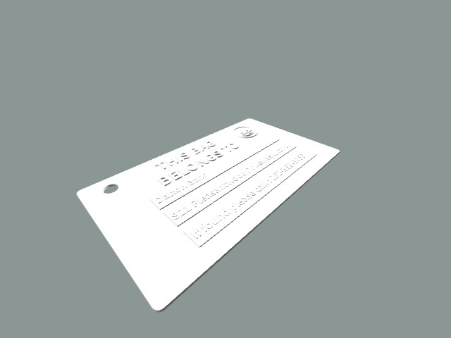 Nametag