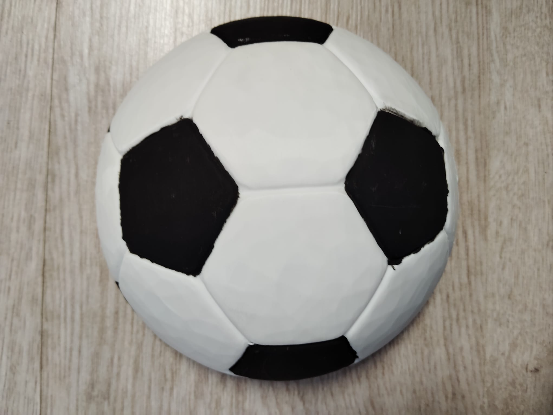 Letra O pelota de futbol