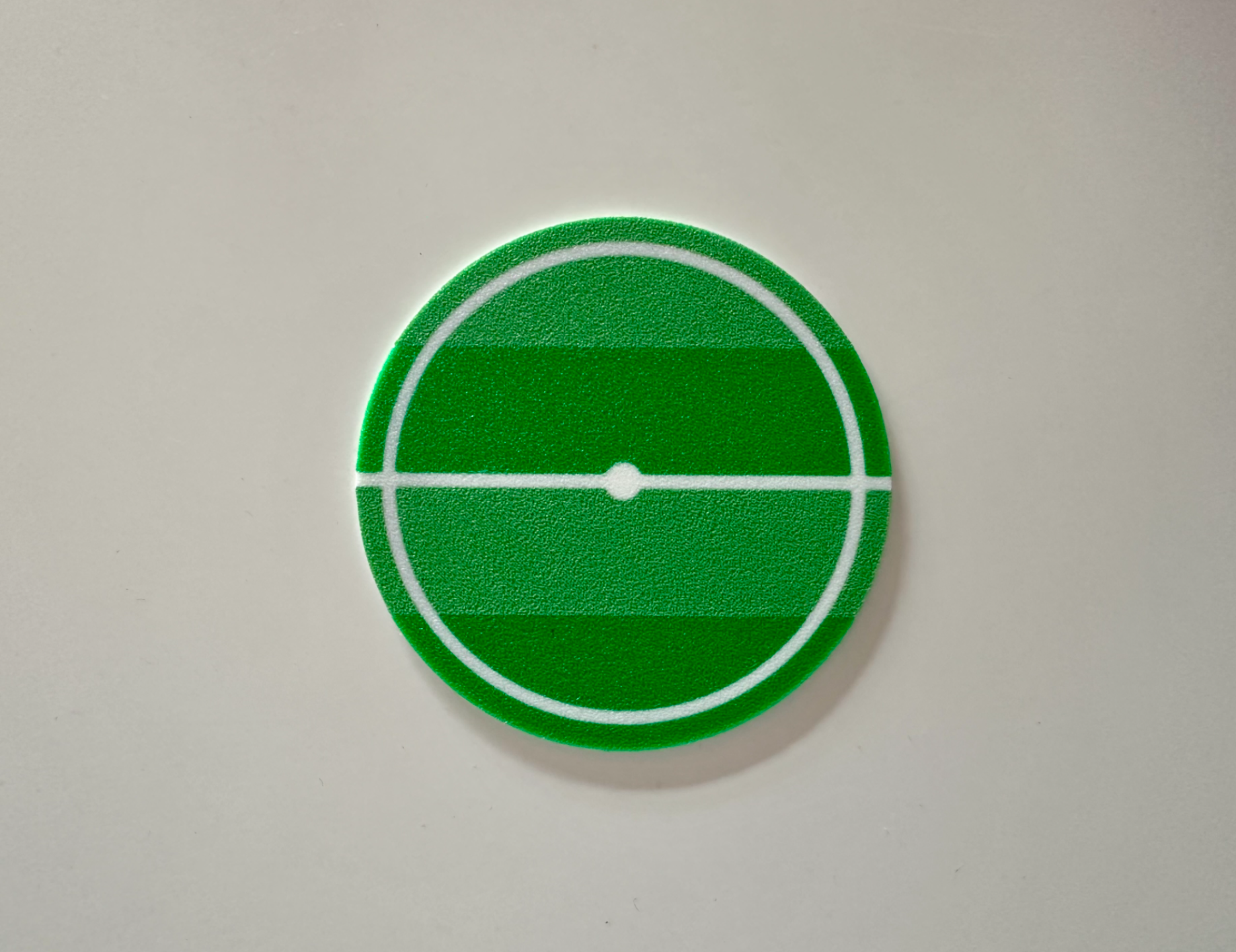 Anstoßkreis Bierdeckel | kickoff circle coaster