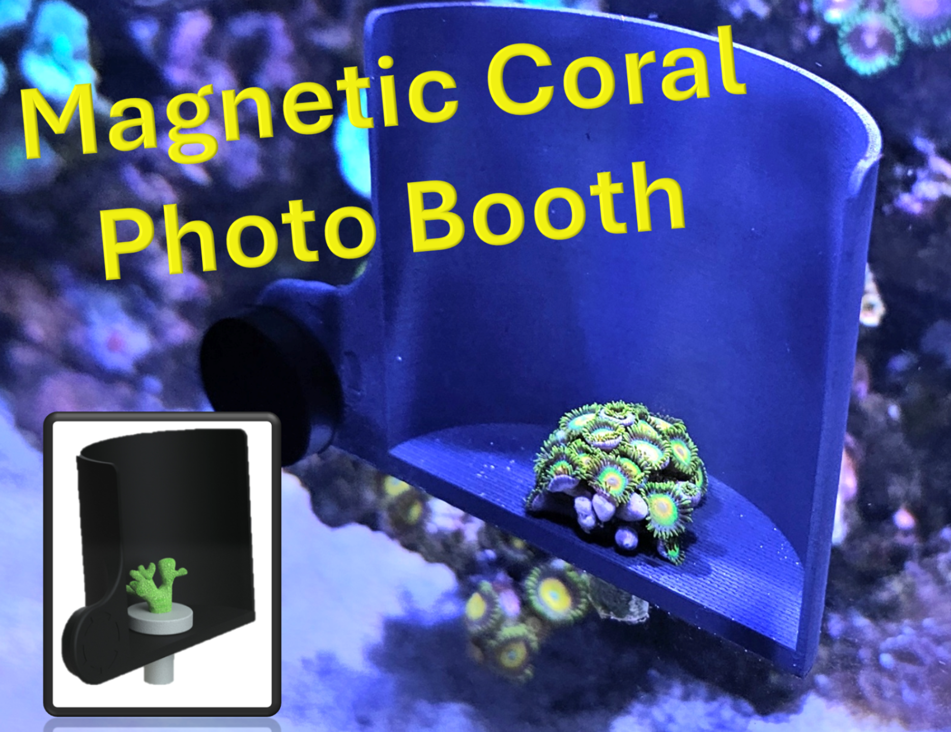 Frag Coral Photo Booth (Magnetic)