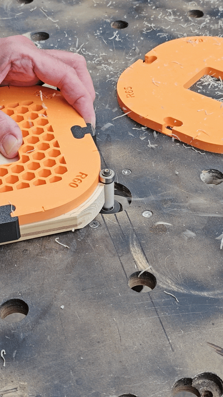 Corner Radius Jig for Router Mid Size