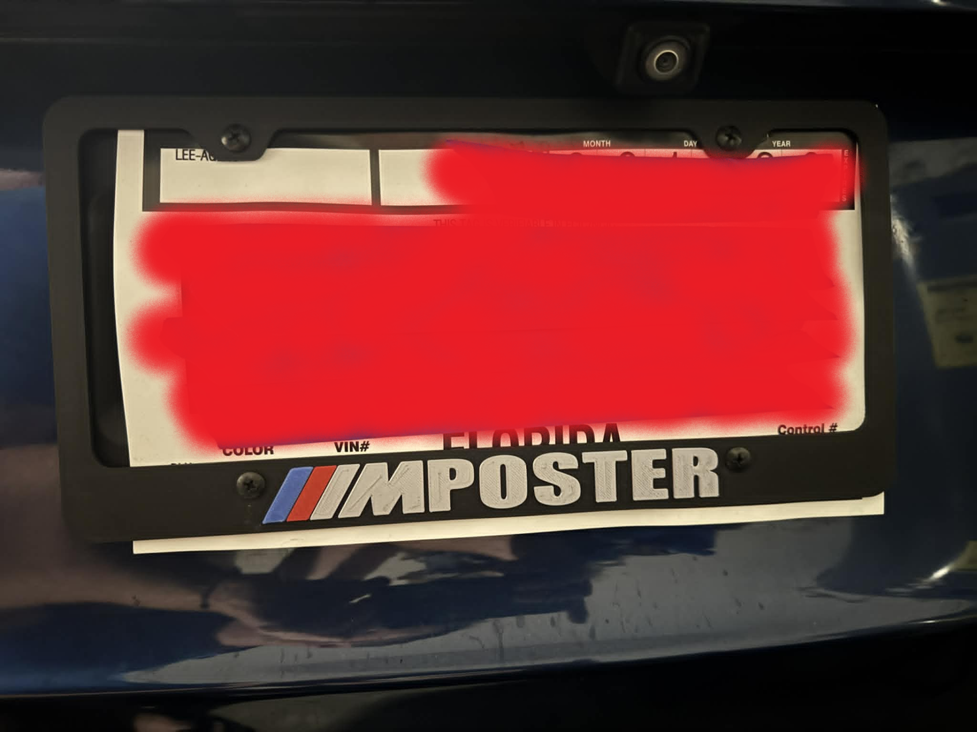 M-Lite License Plate Frame
