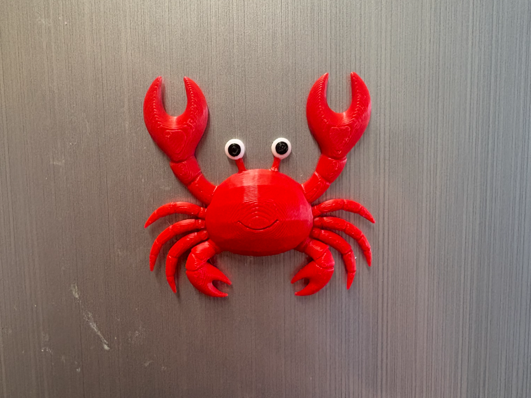 Crab Fridge Magnet