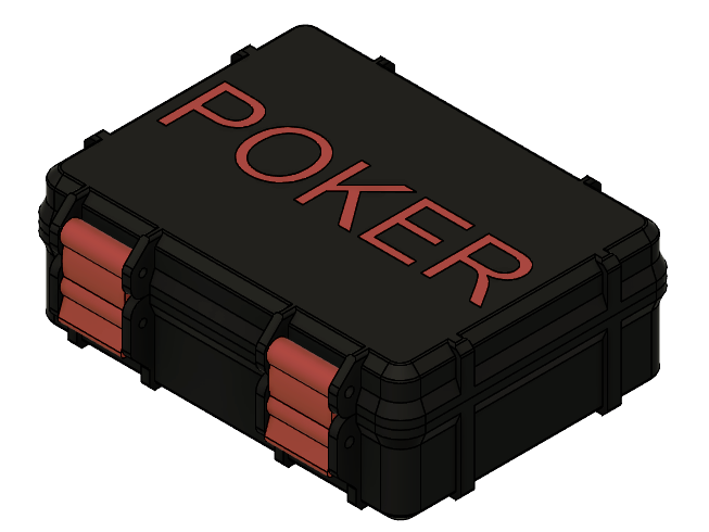 Box Poker Chips Jeton