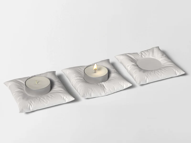 Tealight Pillow (Concrete Pillow Trend)