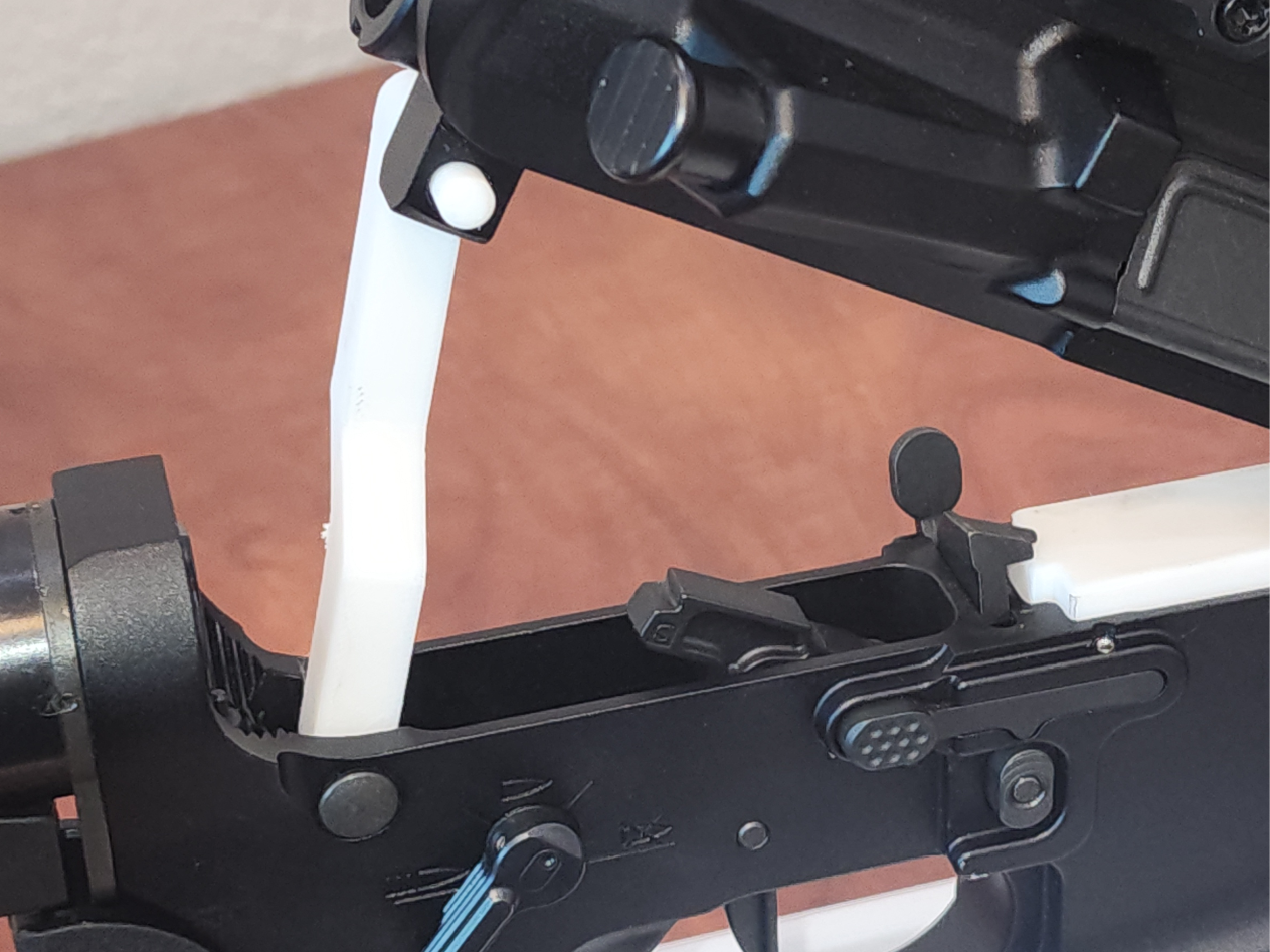 AR-15 Upper Support Arm for Effortless Cleaning