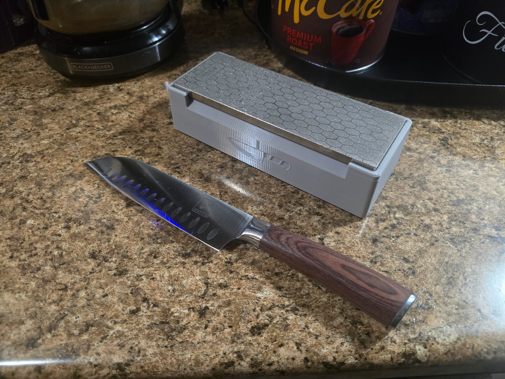Sharpening Stone Holder - Adjustable Size