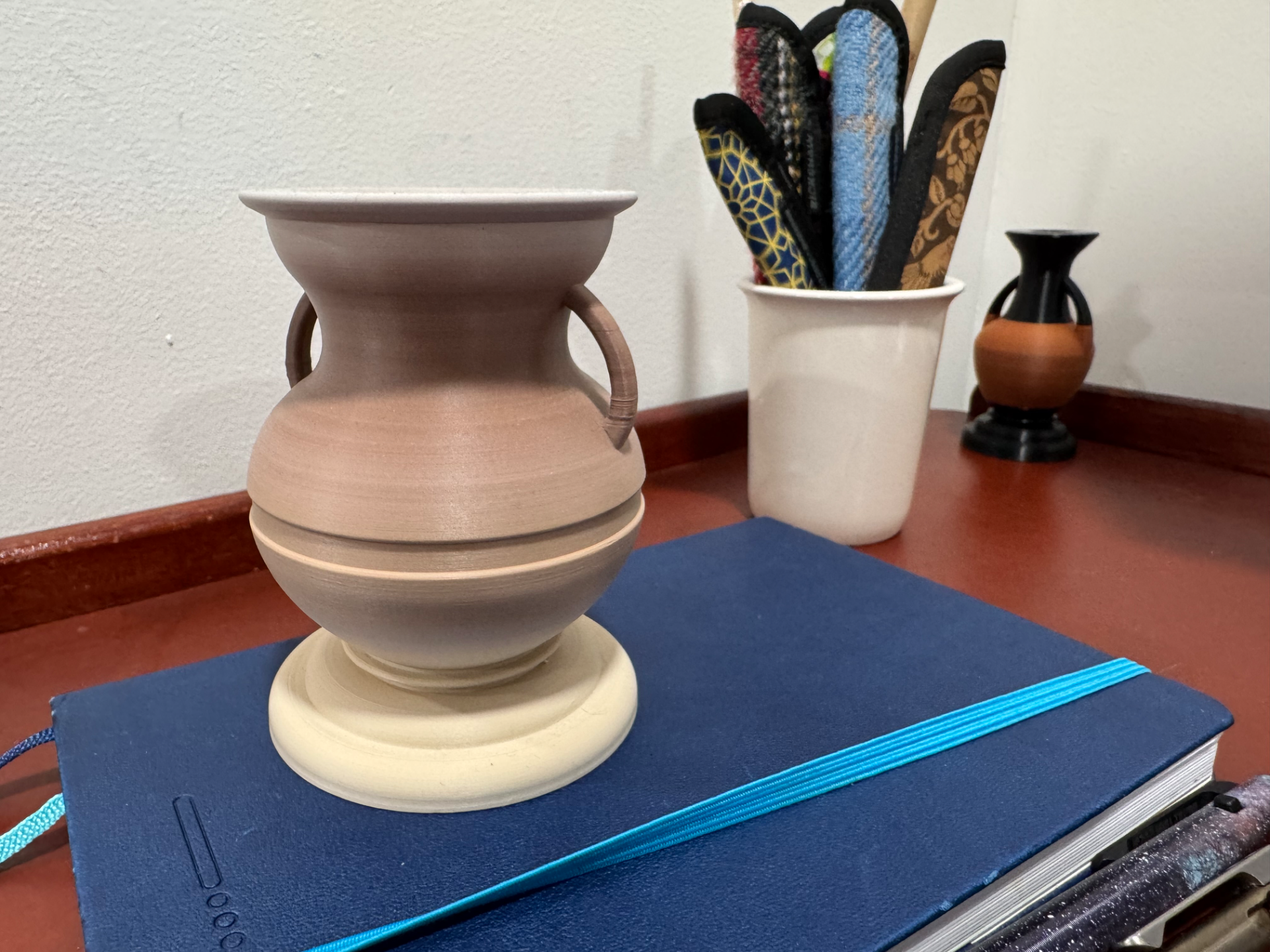 "Ode to a Grecian Urn" — Amphora Pen Holder