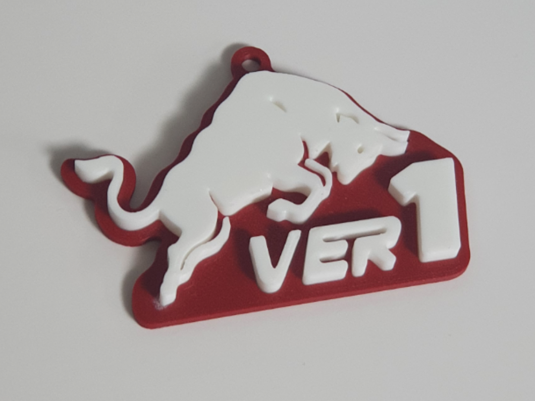 Red Bull Racing: Max Verstappen Keychain