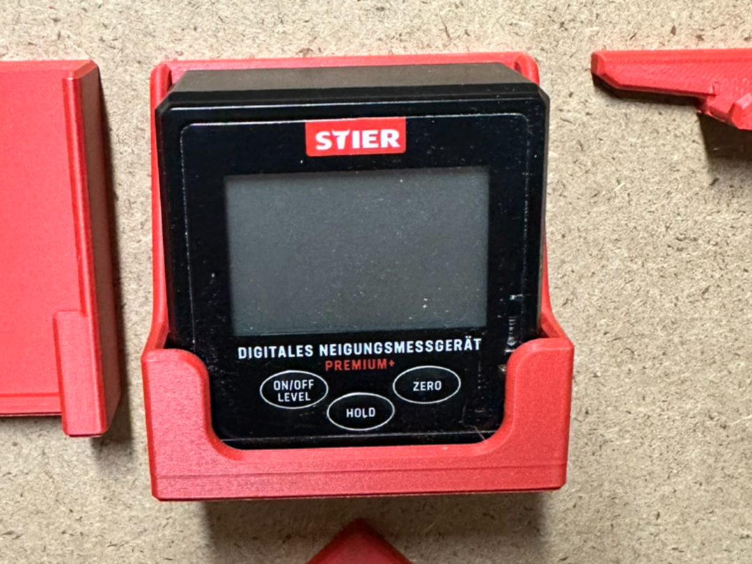 Halterung STIER Digitales Neigungsmessgerät
