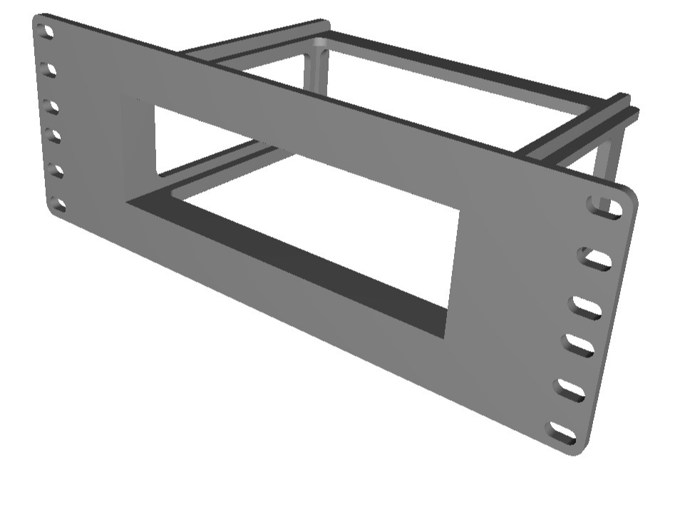 Parametric Rack Cage Generator - Frontload